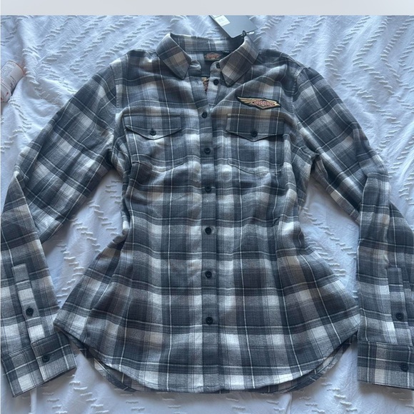 NWT Harley Davidson Flannel - Picture 2 of 7